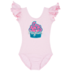 17.png Personalized Birthday Cupcake Leotard | Light Pink