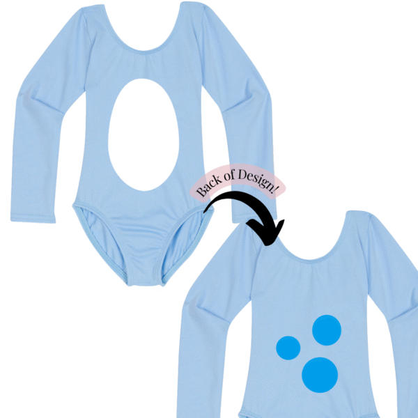 Blue Dog Leotard Costume