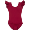 Adult Teen Ruffle Short Sleeve Leotard – Classic Ballet Dancewear