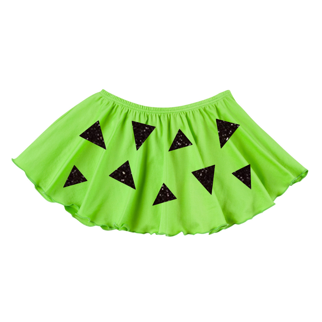 CavegirlSkirtLime.png Cave Girl Skirt | Girls Inspired Costume Skirt