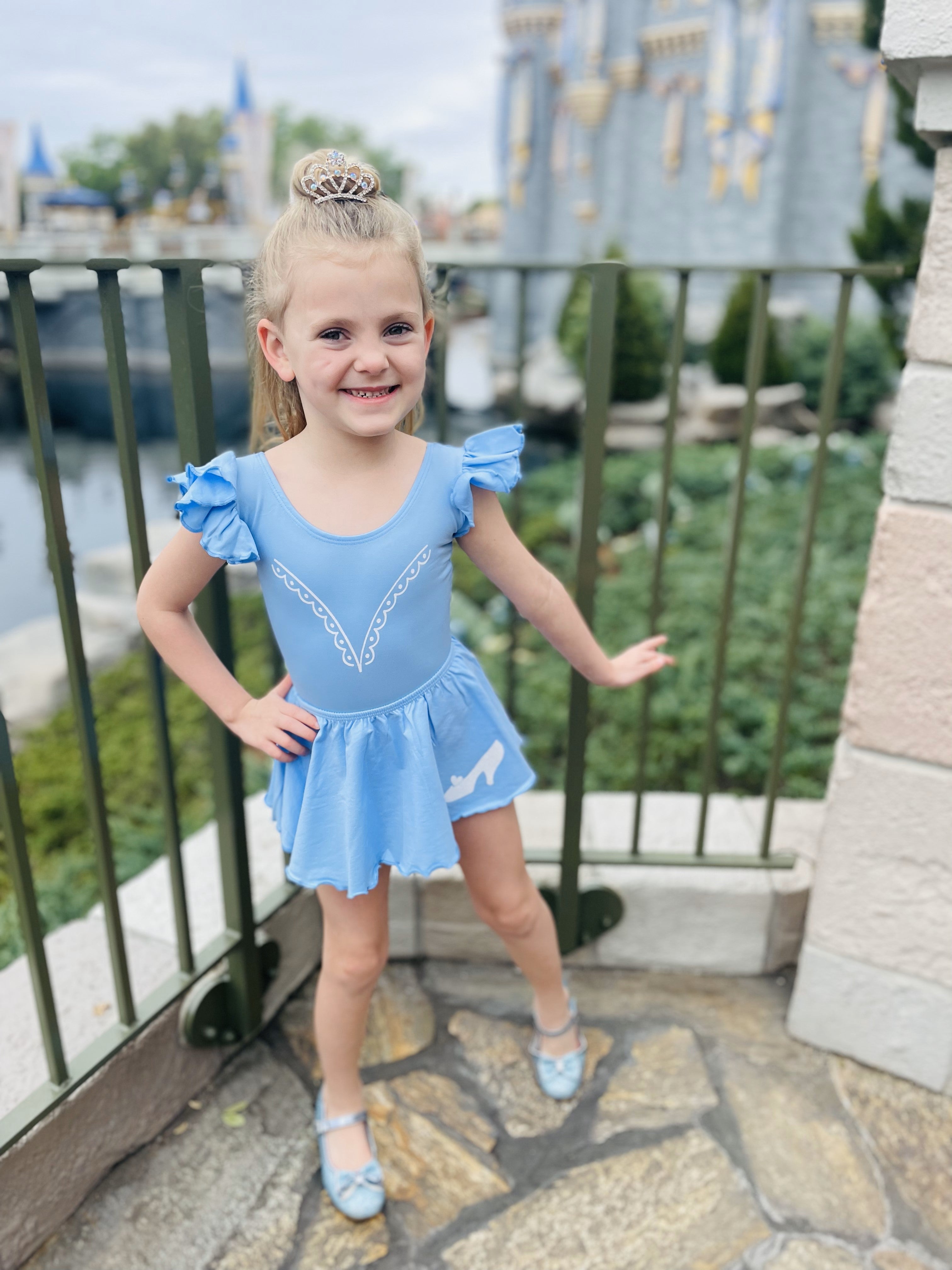 Cinerella-WDW2_5c4490b1-6bc9-4684-a1f4-c57b06772bc2.jpg Stroke of Midnight Princess | Girls Inspired Costume Skirt