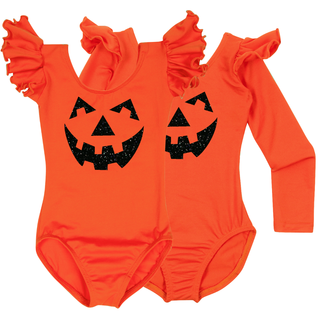 Pumpkin Leotard Costume - Orange