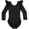 IMG_2829.jpg Final Sale: Ruffle Long Sleeve Leotard