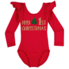 MyFirstChristmas-RedRuffleLongSleeve.png My First Christmas Leotard