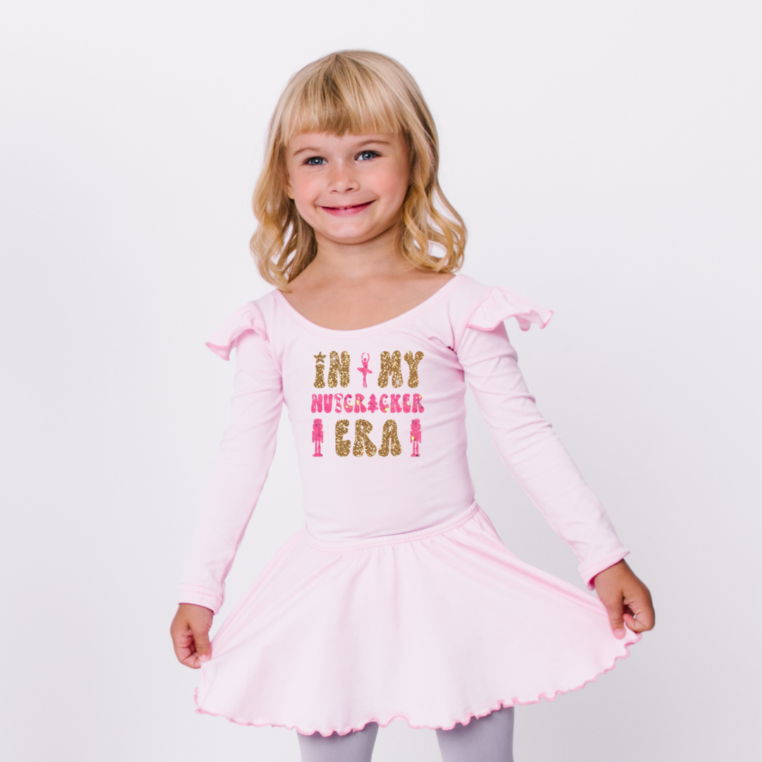 NutcrackerEraModel-FLS-LtPink_1.png Pink Nutcracker Era | Infant, Toddler & Girls Costume Leotard