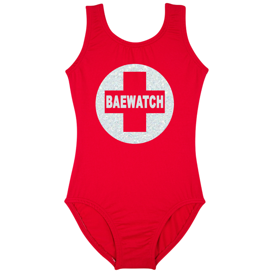 Baewatch Halloween Leotard