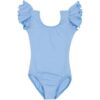 Photo01_zoom.jpg Light Blue Leotard with Flutter/Ruffle Short Sleeve for Toddler & Girls
