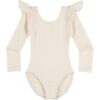 Photo03_750_f992ff30-0129-4baf-a210-74aa943edee4.jpg Ivory Cream Infant/Toddler/Girls Long Sleeve Ruffle Leotard