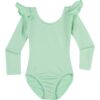 Photo10_750_05588dae-0465-4fa1-b184-1699c6eb2744.jpg Mint Green Long Sleeve Ruffle Leotard for Toddler and Girls