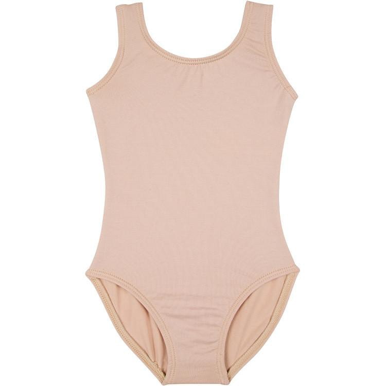 Photo2_zoom.jpg Nude/Beige Tank Leotard for Ballet and Gymnastics