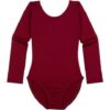Photo2_zoom_f1f39a67-d644-4362-9d45-34ecfa51cb3f.jpg Burgundy Girls Classic Long Sleeve Ballet Dance Leotard
