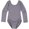 Photo35_zoom.jpg Gray Long Sleeve Leotard for Toddler and Girls
