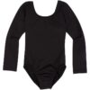 Photo36_zoom.jpg Black Long Sleeve Leotard for Toddler and Girls