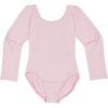 Photo42_zoom.jpg Light Pink Toddler & Girls Long Sleeve Leotard