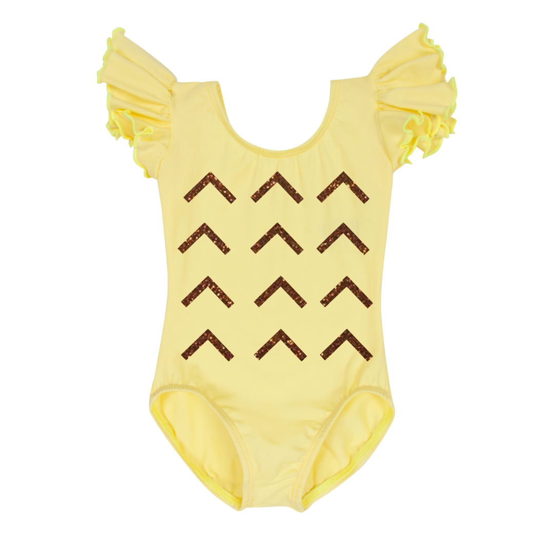 PineappleFLS.png Pineapple Leotard / Pinapple Infant, Toddler & Girls Costume