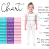 SizeChart_FontOptions.png Little Cottontail Personalized Leotard with Flutter/Ruffle Short Sleeve for Toddler & Girls