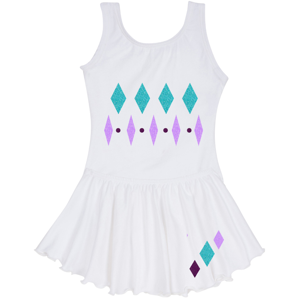 Snow_Queen_Tank_Set.png Snow Queen | Girls & Toddler Inspired Costume Leotard