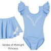 Stroke of Midnight Princess | Girls Inspired Costume Leotard