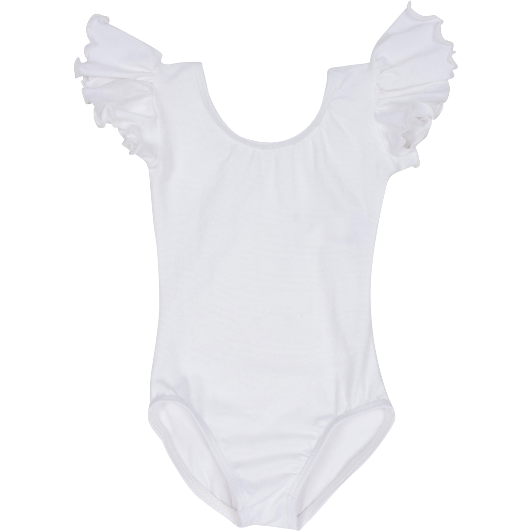 Adult Teen Ruffle Short Sleeve Leotard – Classic Ballet Dancewear