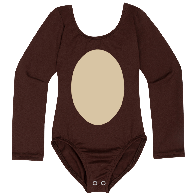 monkey_girls_costume.png Long Sleeve Animal Costume Leotard